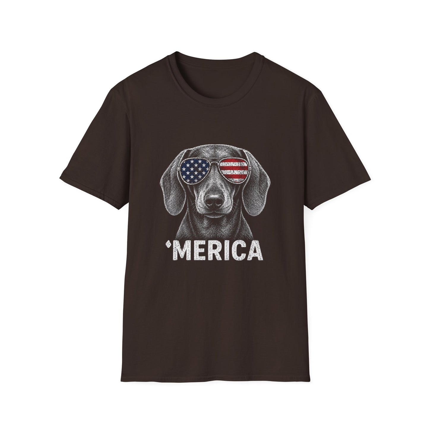 Dachshund Merica Tee