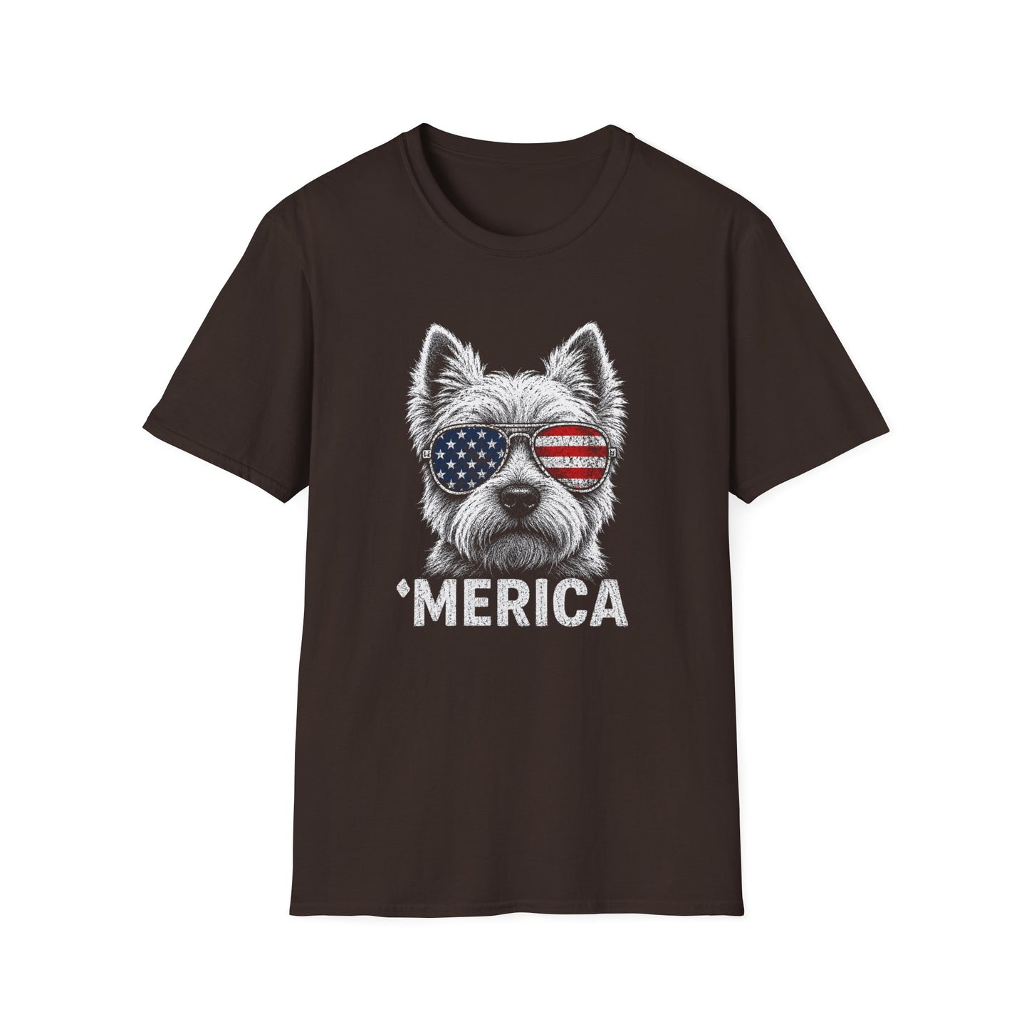 West Highland White Terrier Merica Tee