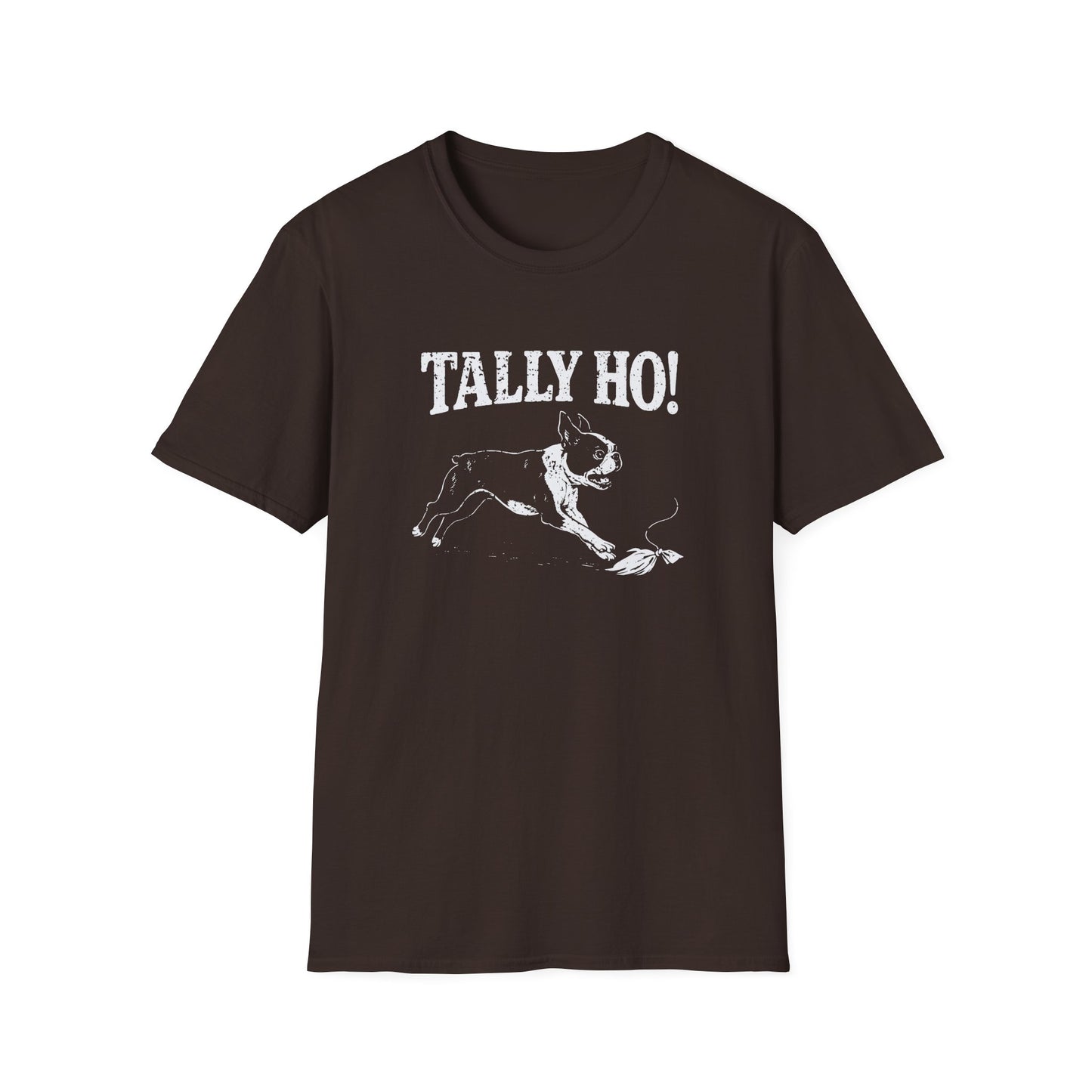 Boston Terrier Running FastCAT Tee