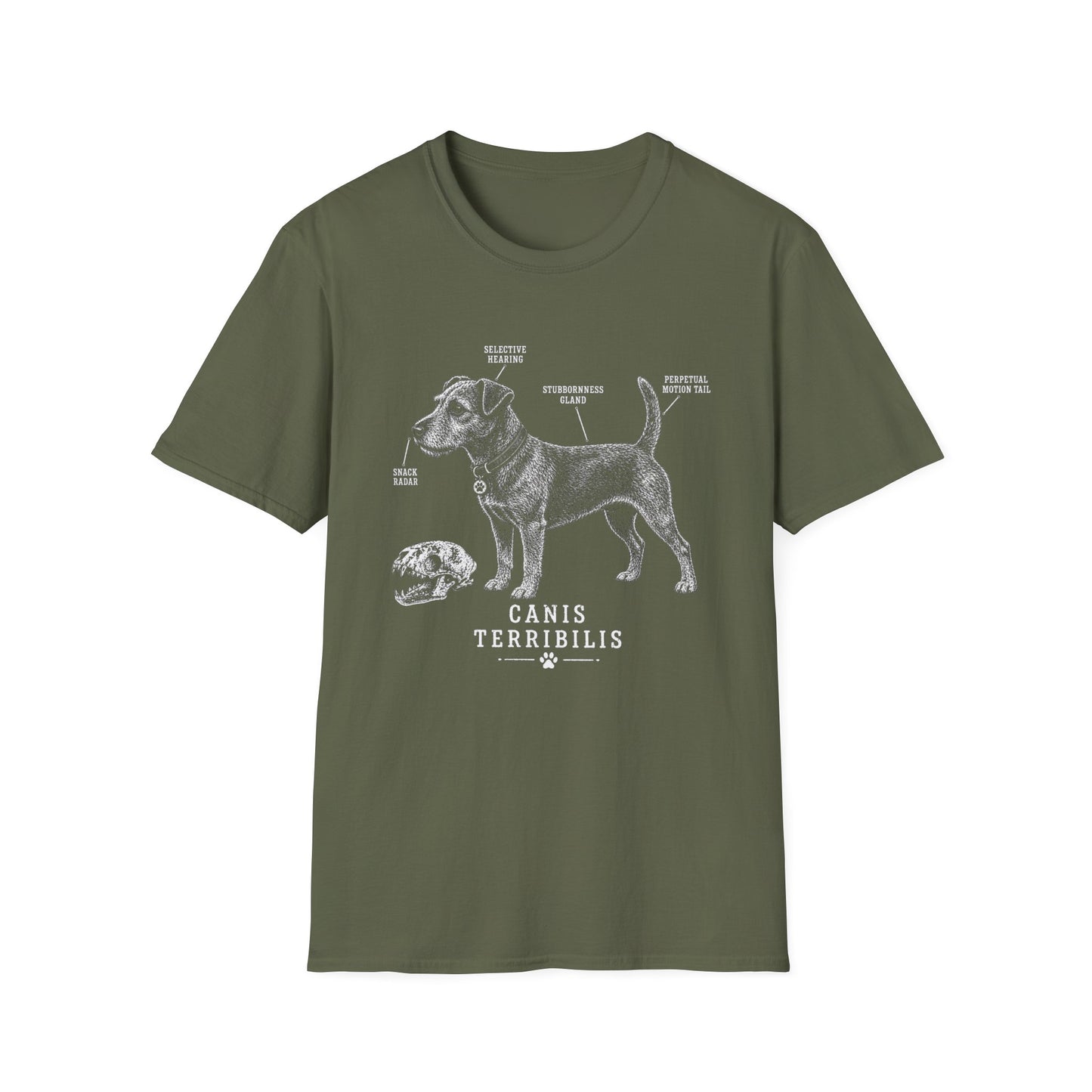Anatomy Of A Patterdale Terrier Tee