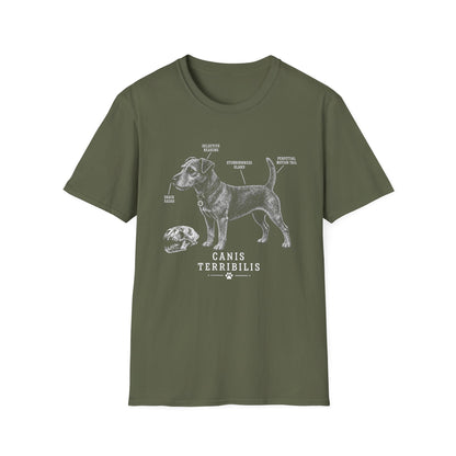 Anatomy Of A Patterdale Terrier Tee