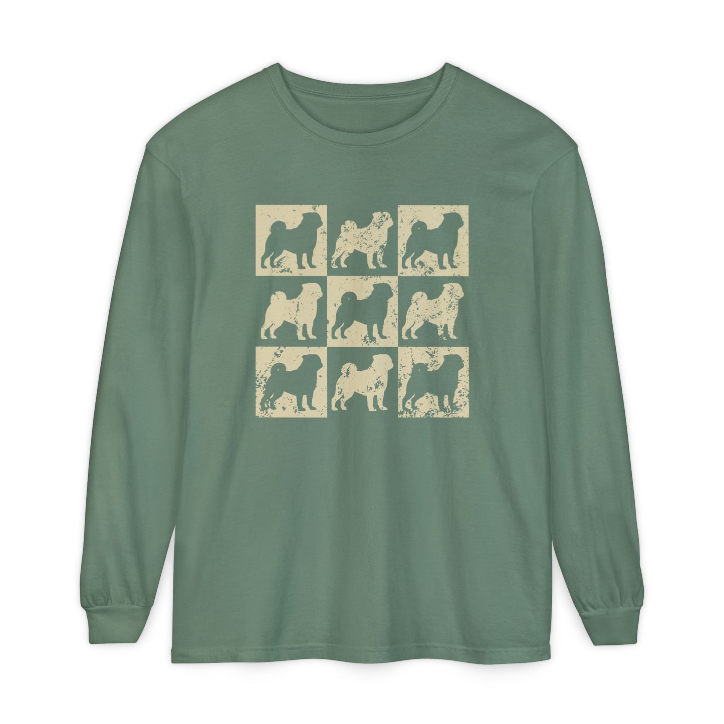 Pug Long Sleeve T-Shirt