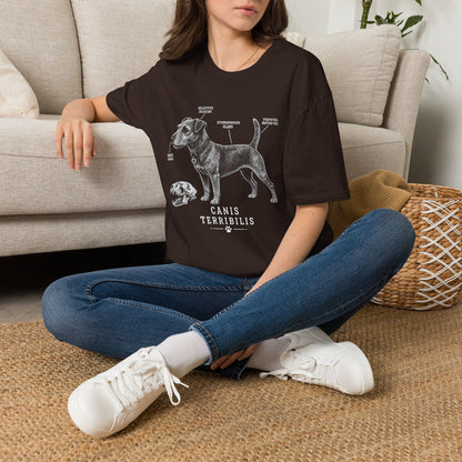 Anatomy Of A Patterdale Terrier Tee