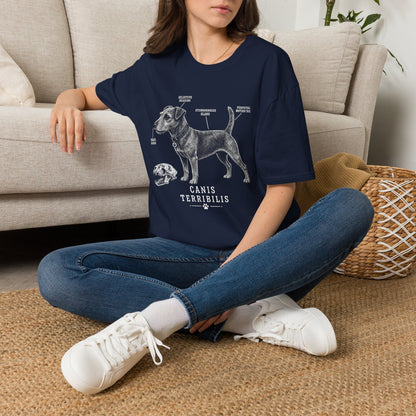 Anatomy Of A Patterdale Terrier Tee