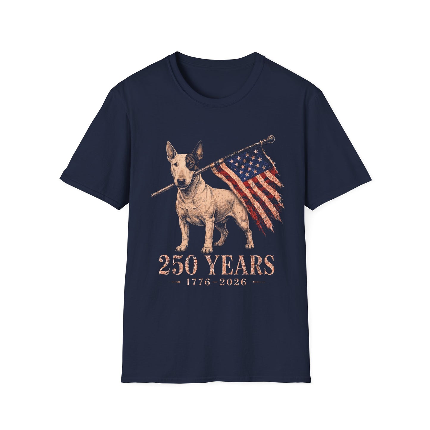 Bull Terrier USA 250 Years Tee