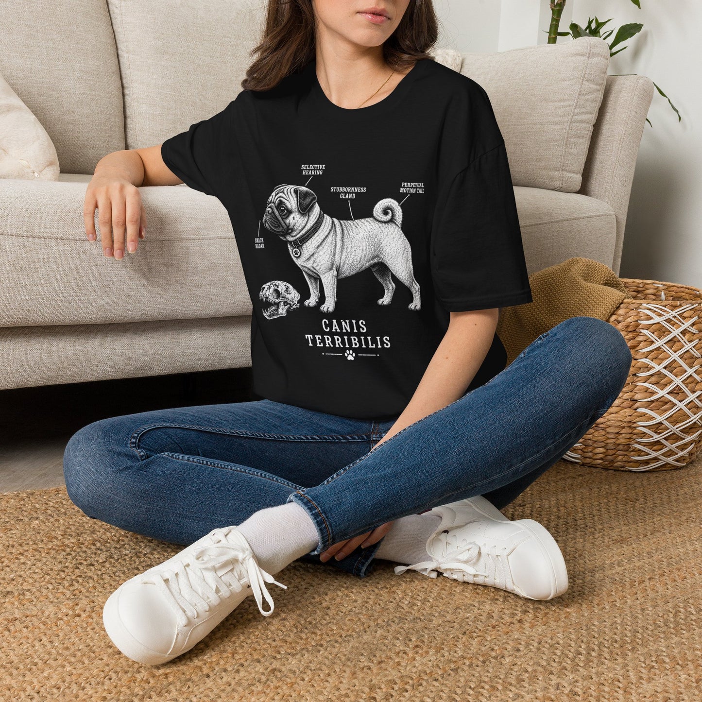 Anatomy Of A Pug Tee
