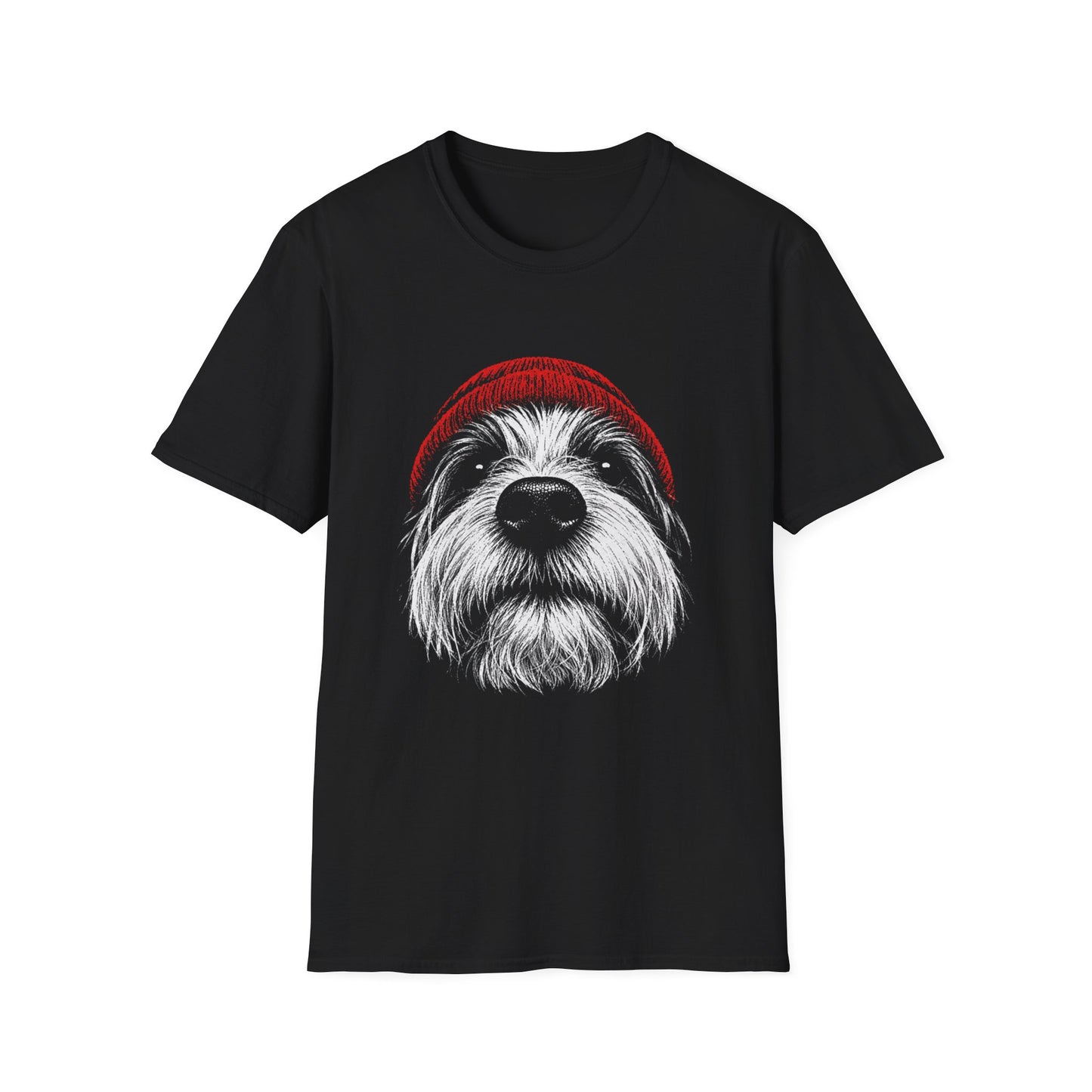 Red Hat Biewer Terrier Tee