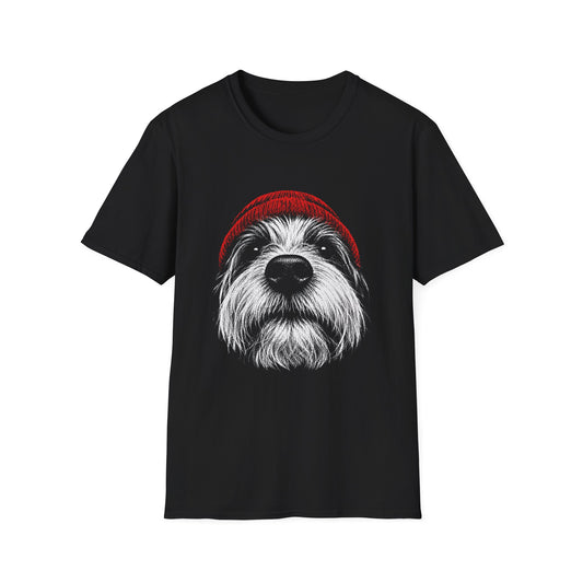 Red Hat Biewer Terrier Tee