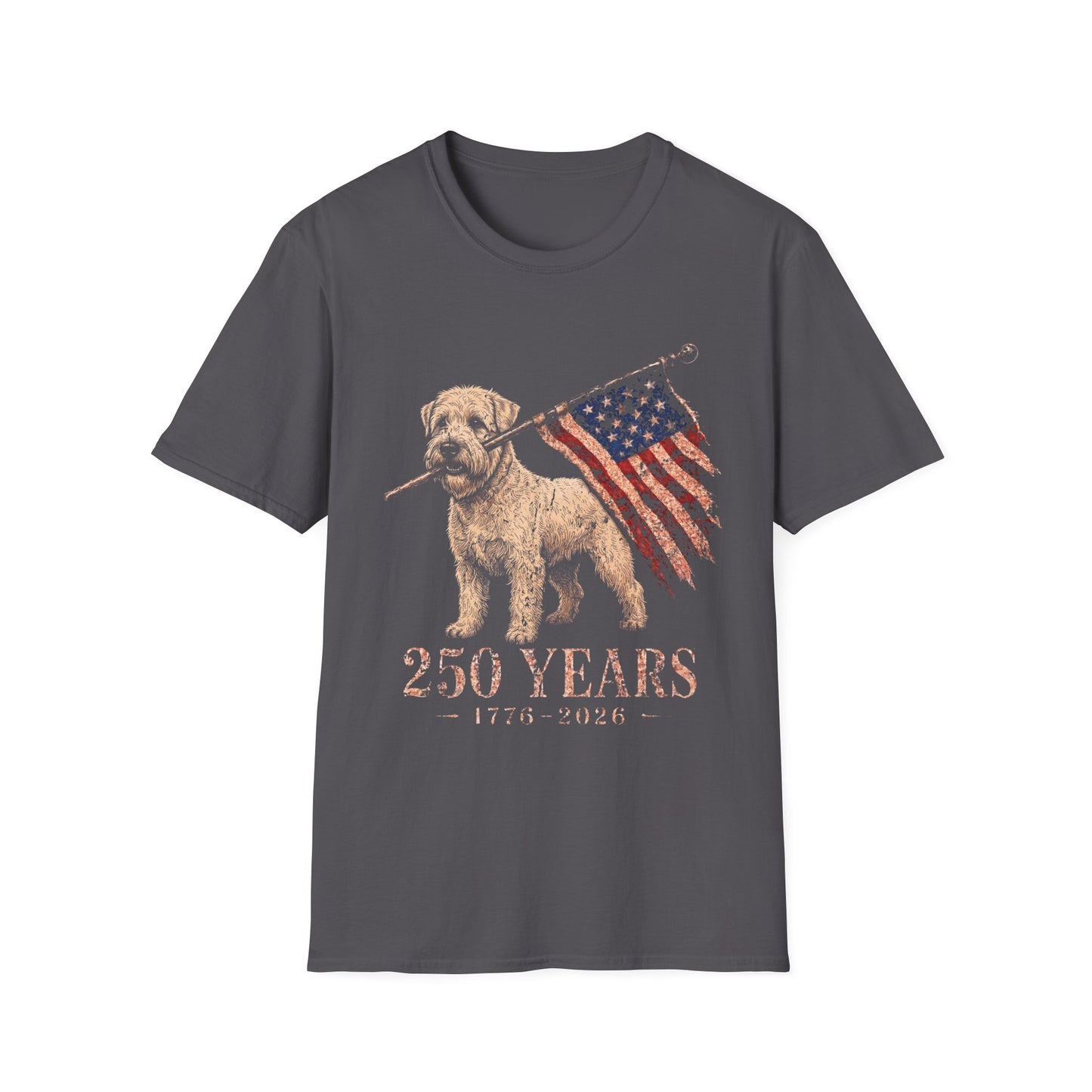 Wheaten Terrier USA 250 Years Tee