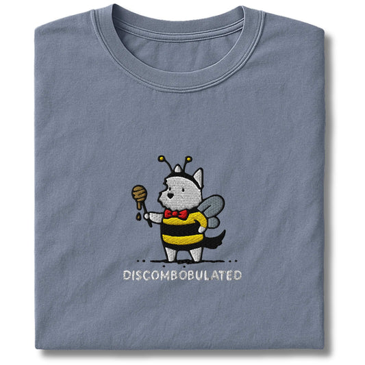Embroidered Westie Discombobulated T-Shirt