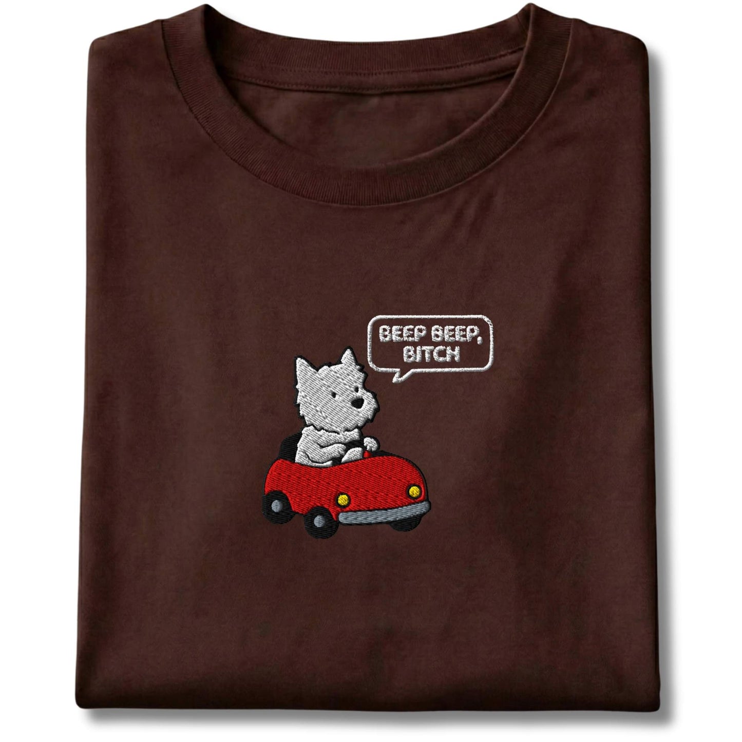 Embroidered Westie Road Rage Tee