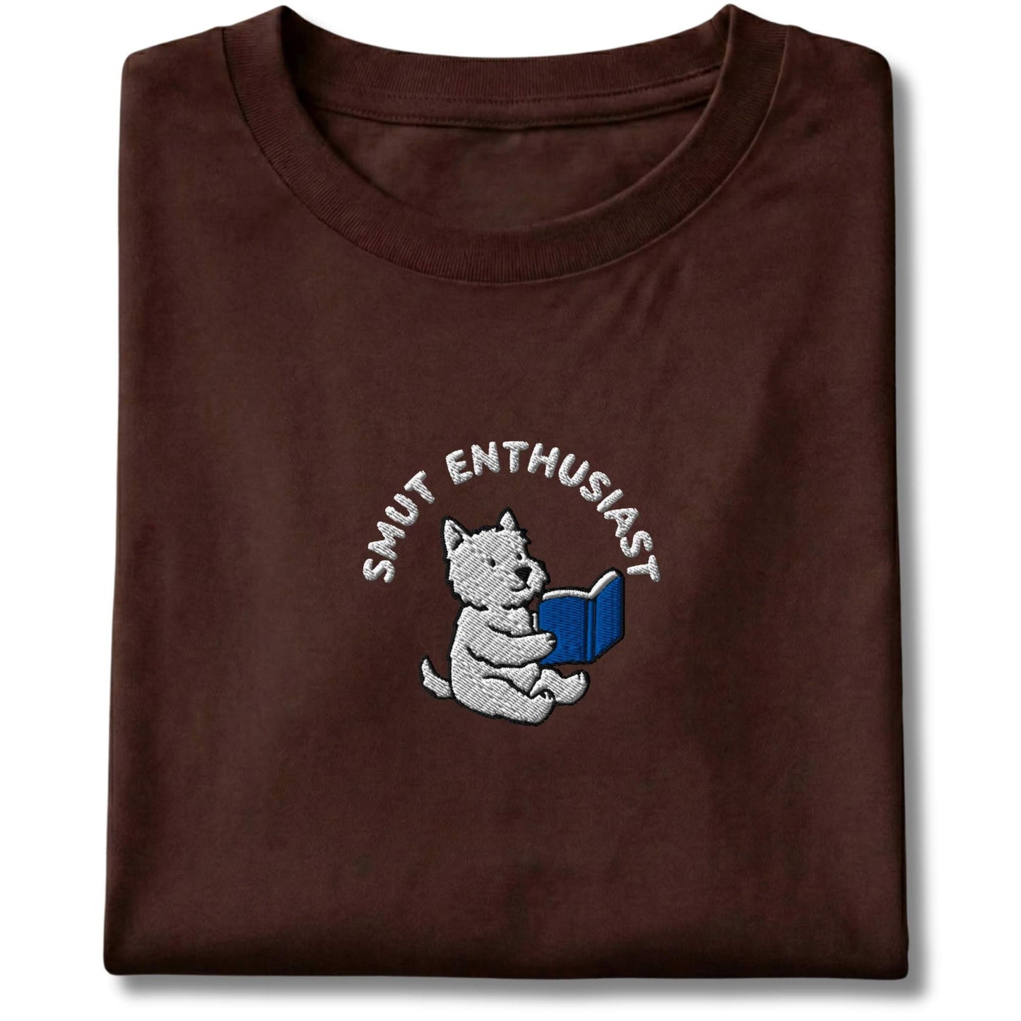Embroidered Westie Smut Enthusiast Tee