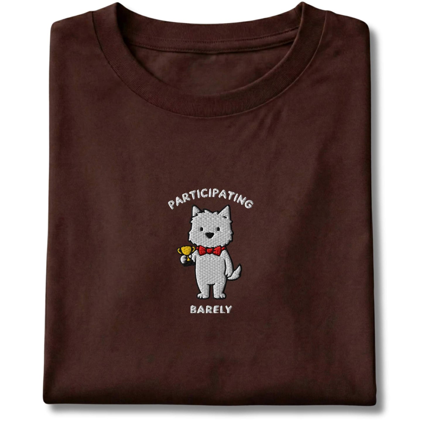 Embroidered Westie Participating Tee
