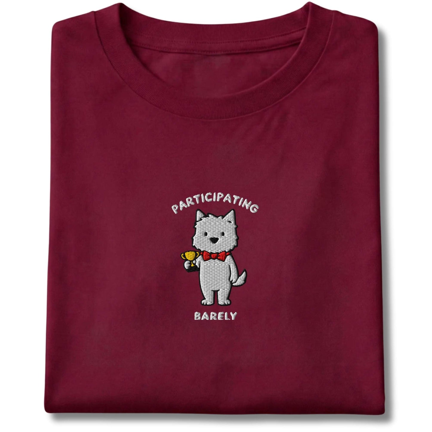 Embroidered Westie Participating Tee