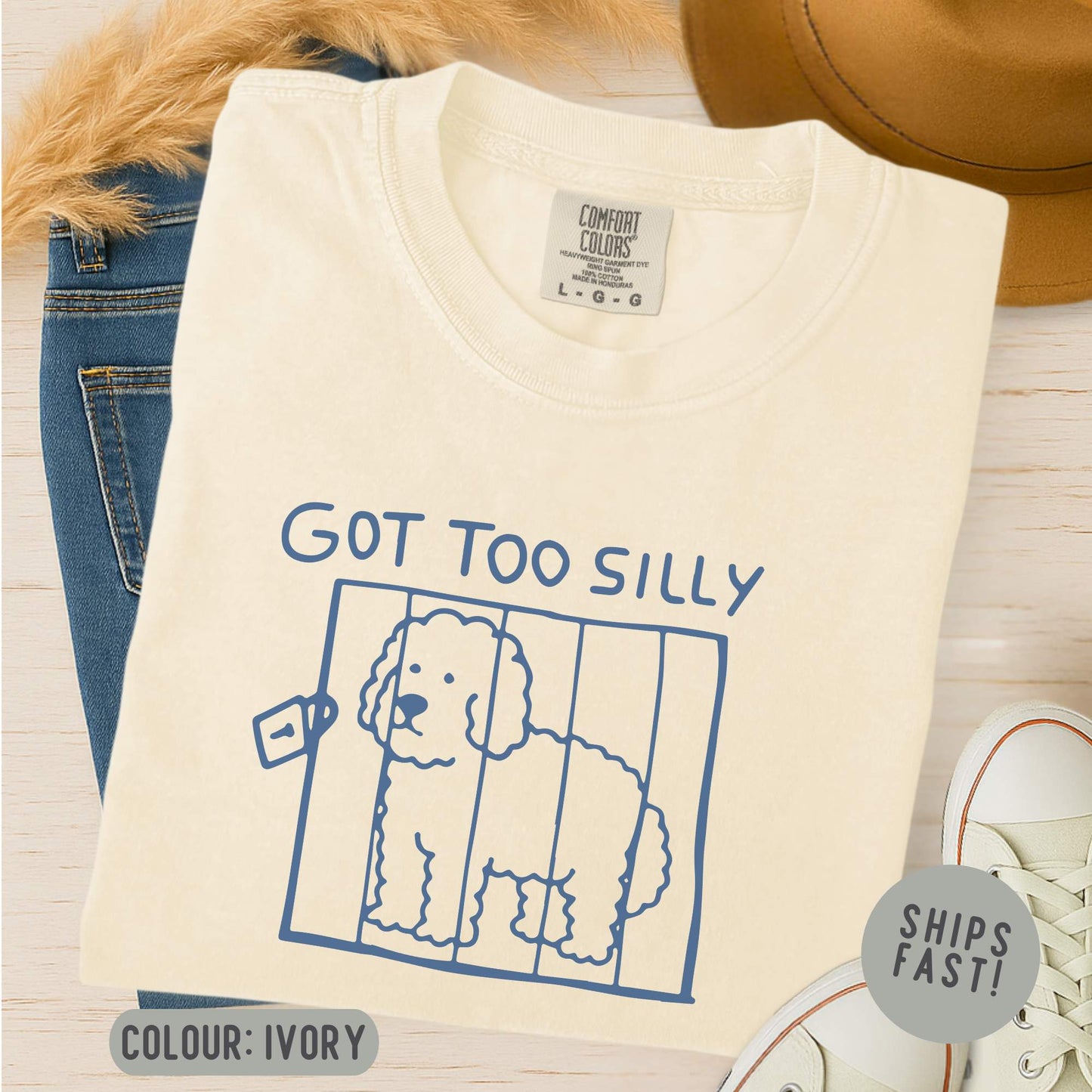 Sheepadoodle Got Too Silly T-Shirt