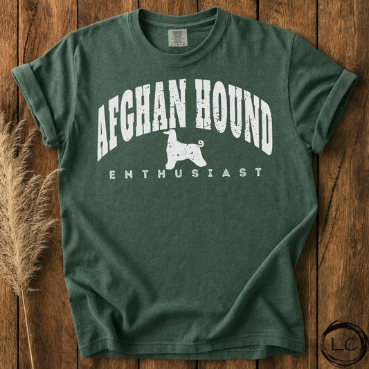 Afghan Hound Enthusiast T-Shirt