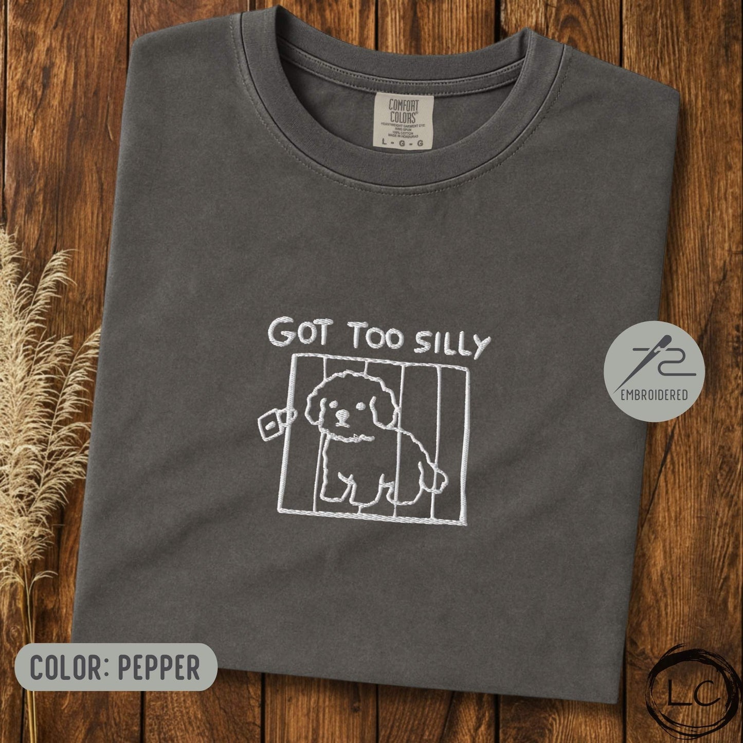 Embroidered Havapoo Got Too Silly T-Shirt