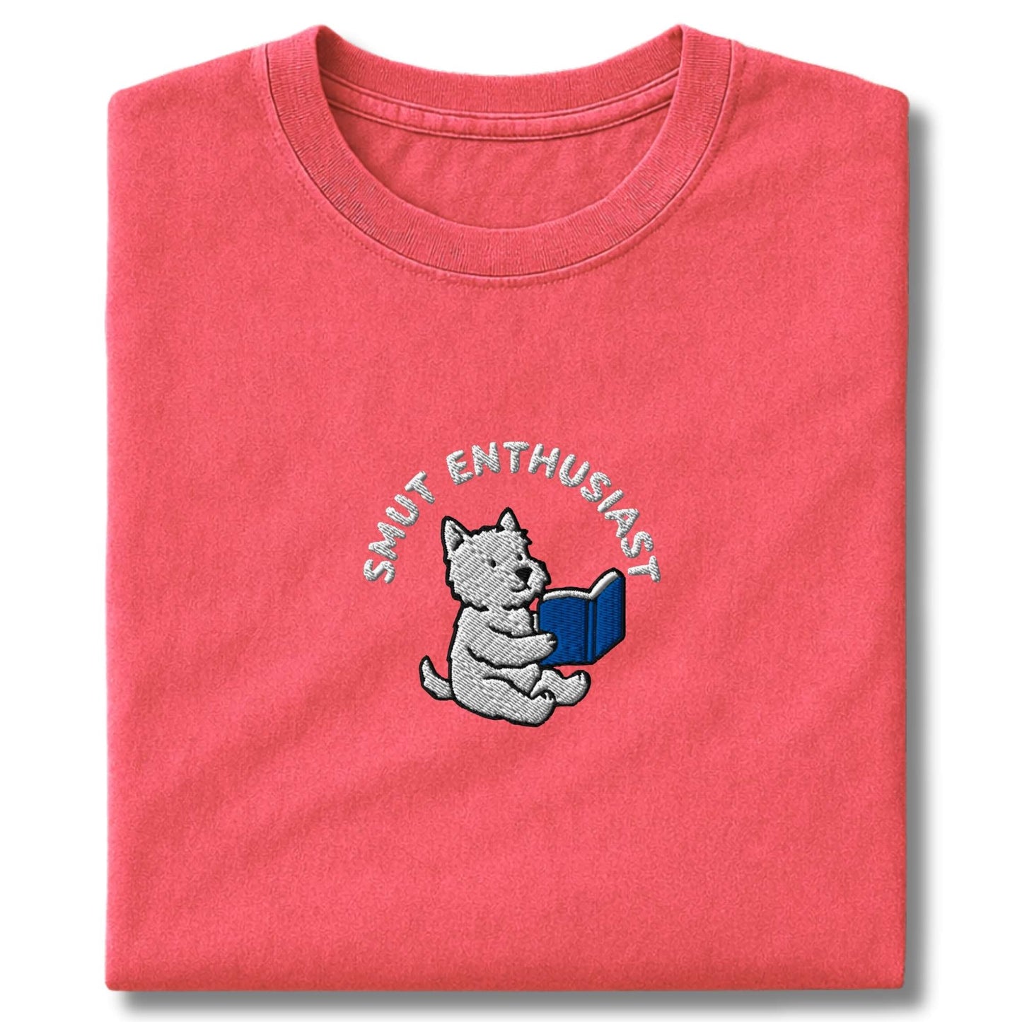 Embroidered Westie Smut Enthusiast T-Shirt