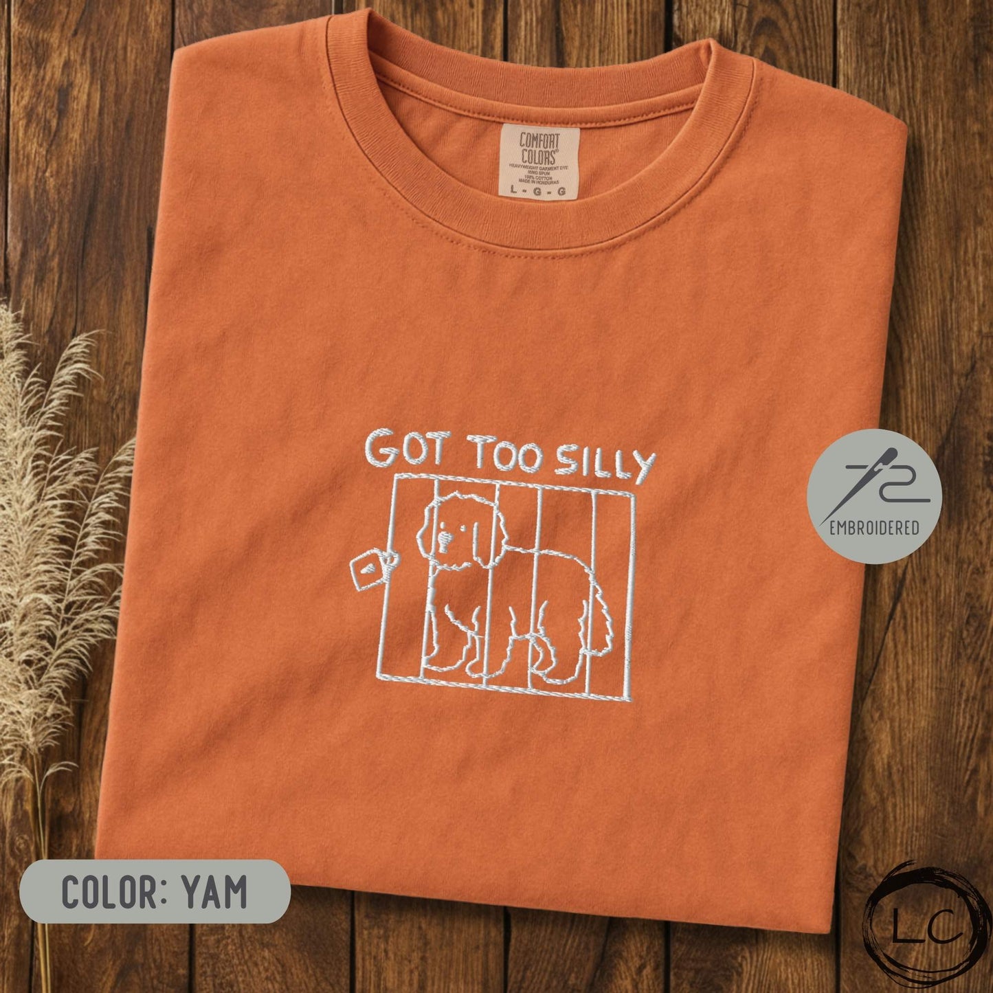 Embroidered Newfypoo Got Too Silly T-Shirt