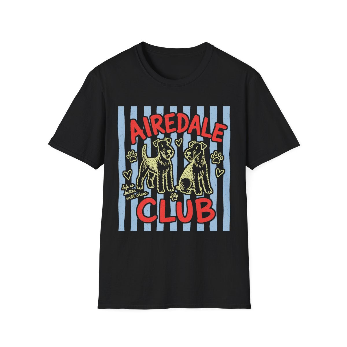 Airedale Club Tee - Black