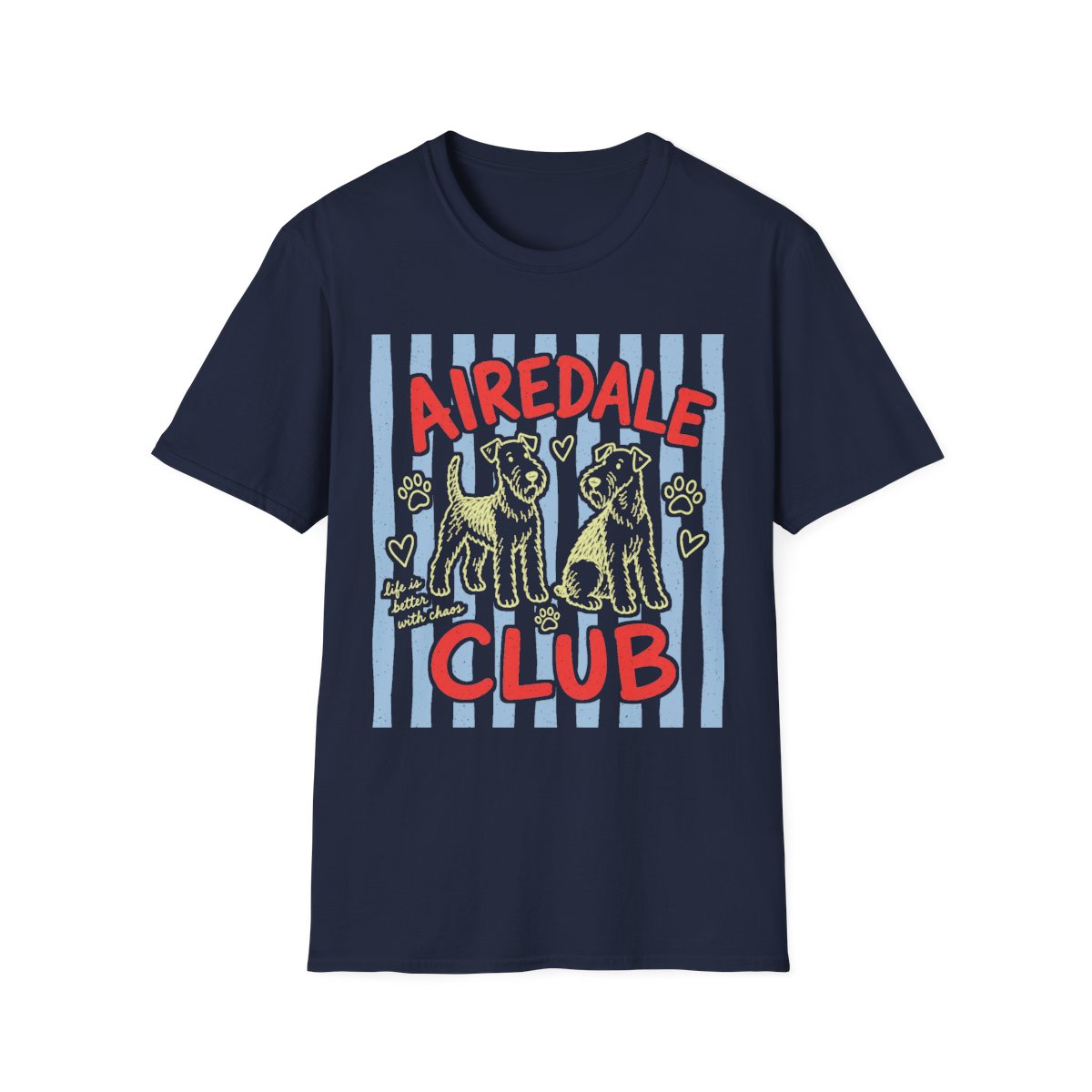 Airedale Club Tee - Navy