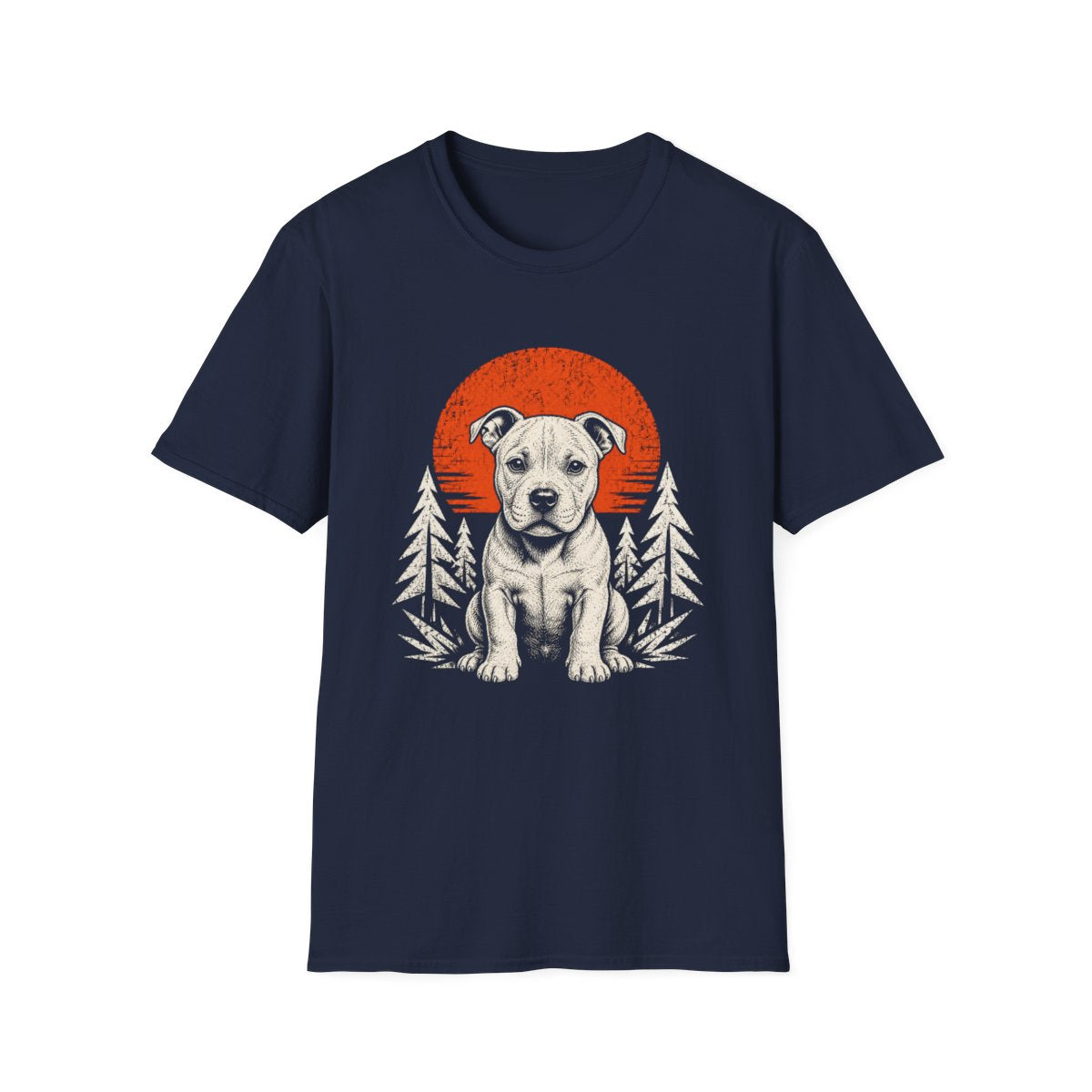 American Pit Bull Terrier Adventure Club Tee - Navy