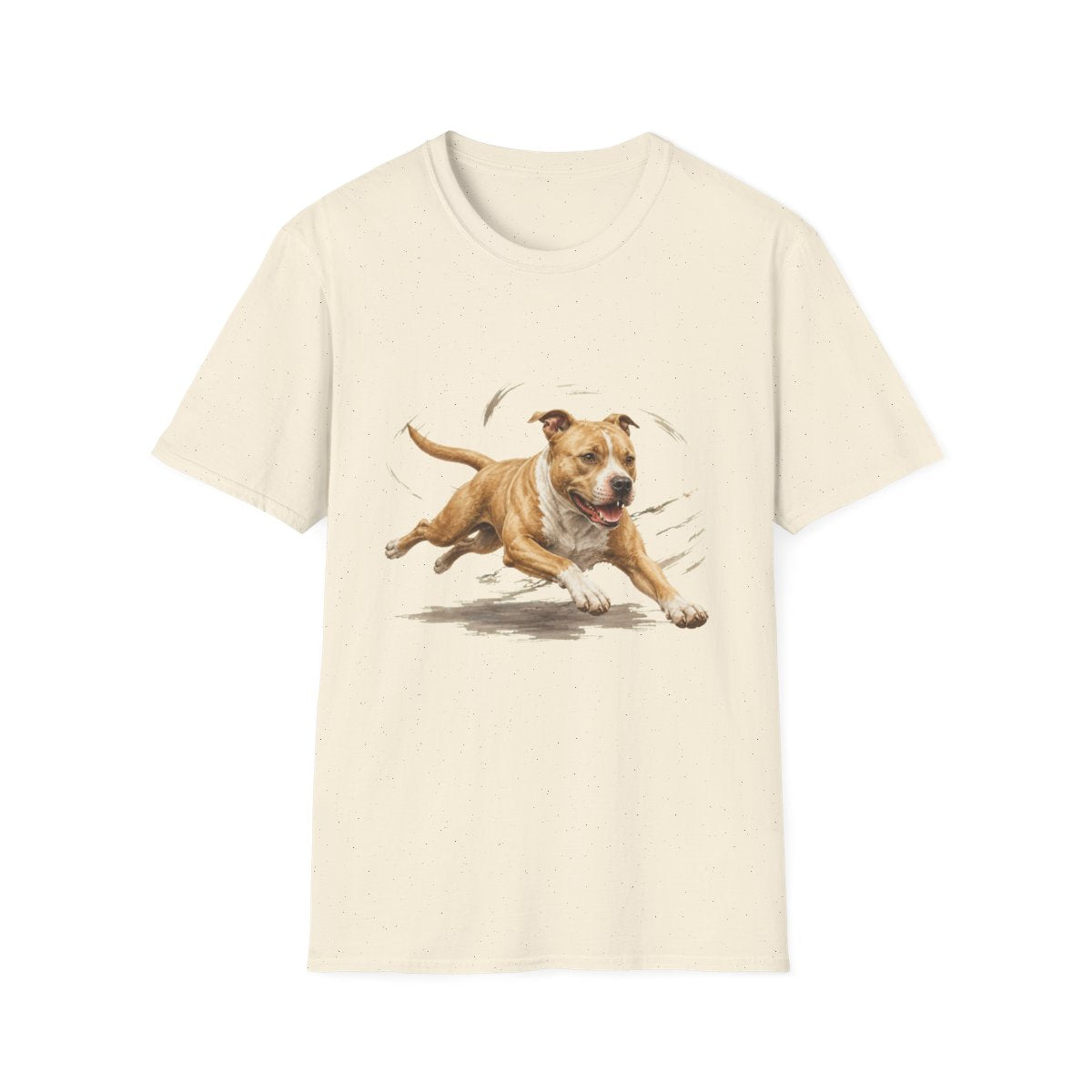 American Pit Bull Terrier Certified Zoomies Champion Tee - Natural