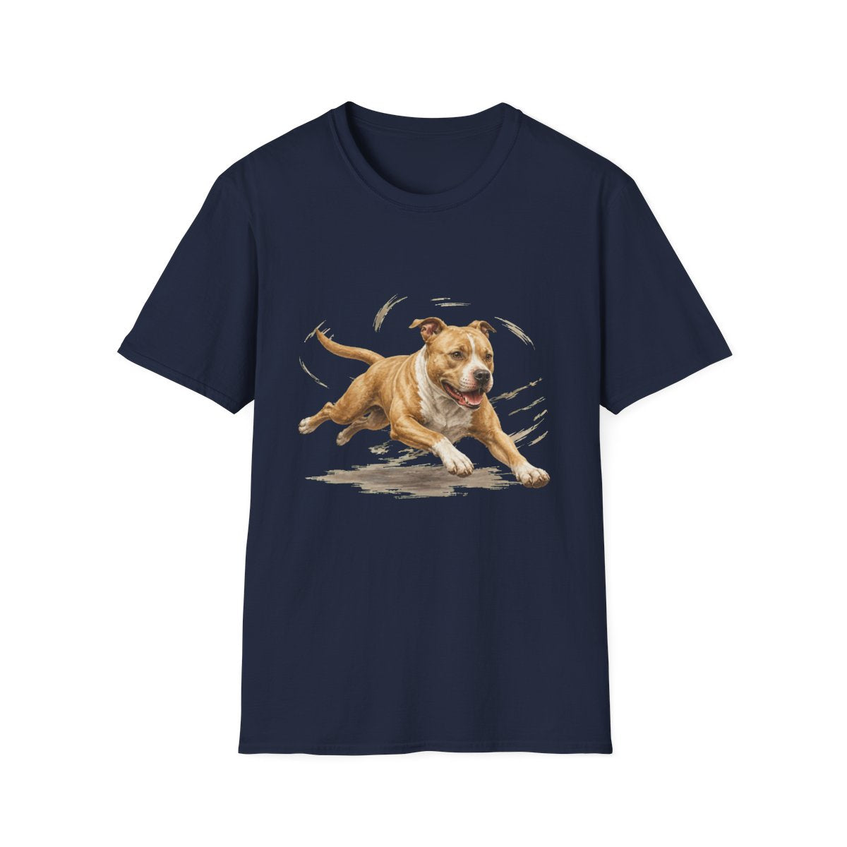 American Pit Bull Terrier Certified Zoomies Champion Tee - Navy