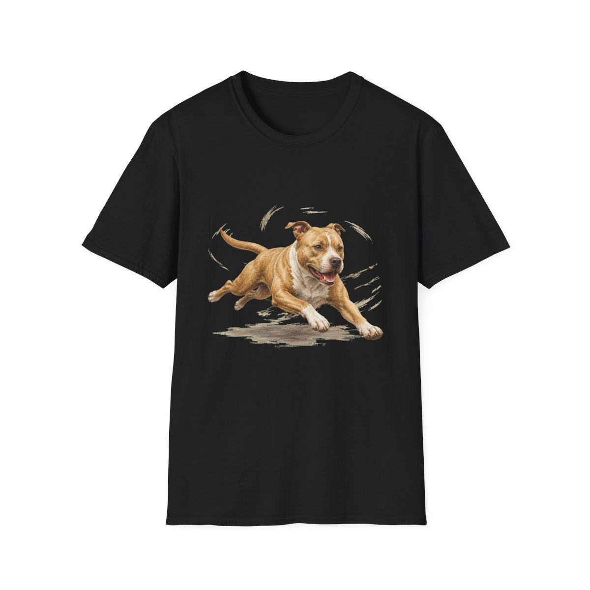American Pit Bull Terrier Certified Zoomies Champion Tee - Black