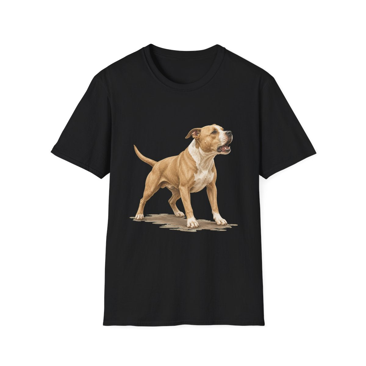 American Pit Bull Terrier Head Of Security Tee - Black