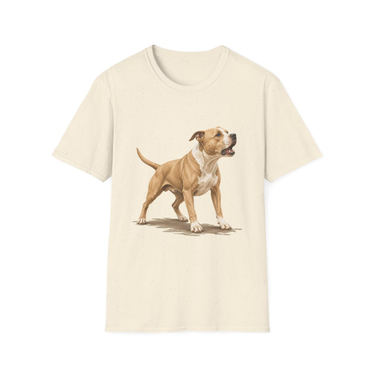 American Pit Bull Terrier Head Of Security Tee - Natural