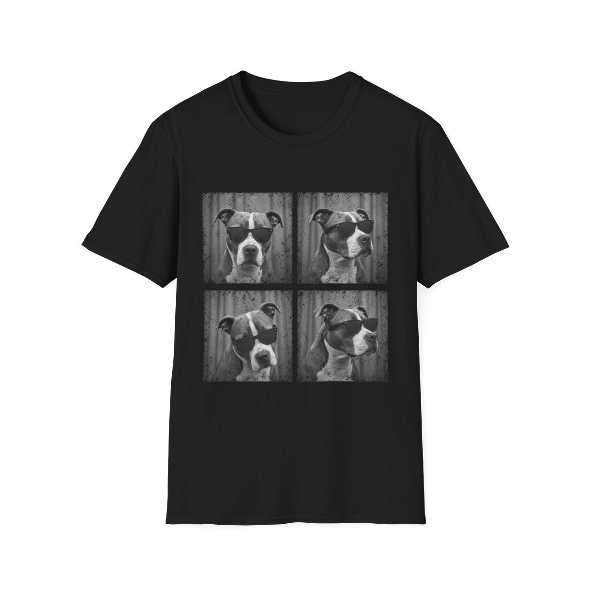 American Pit Bull Terrier Photo Booth Tee - Black
