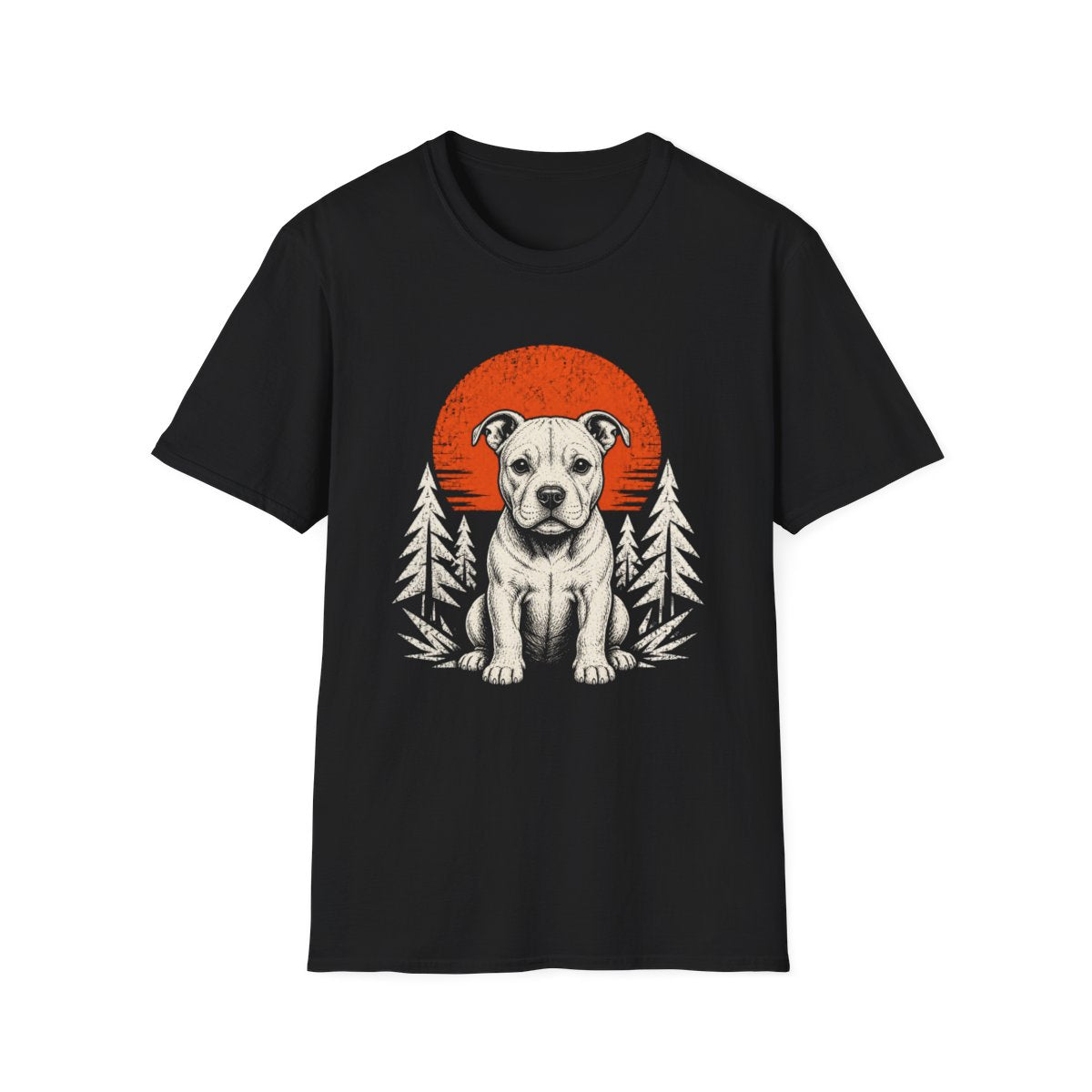 American Staffordshire Terrier Adventure Club Tee - Black