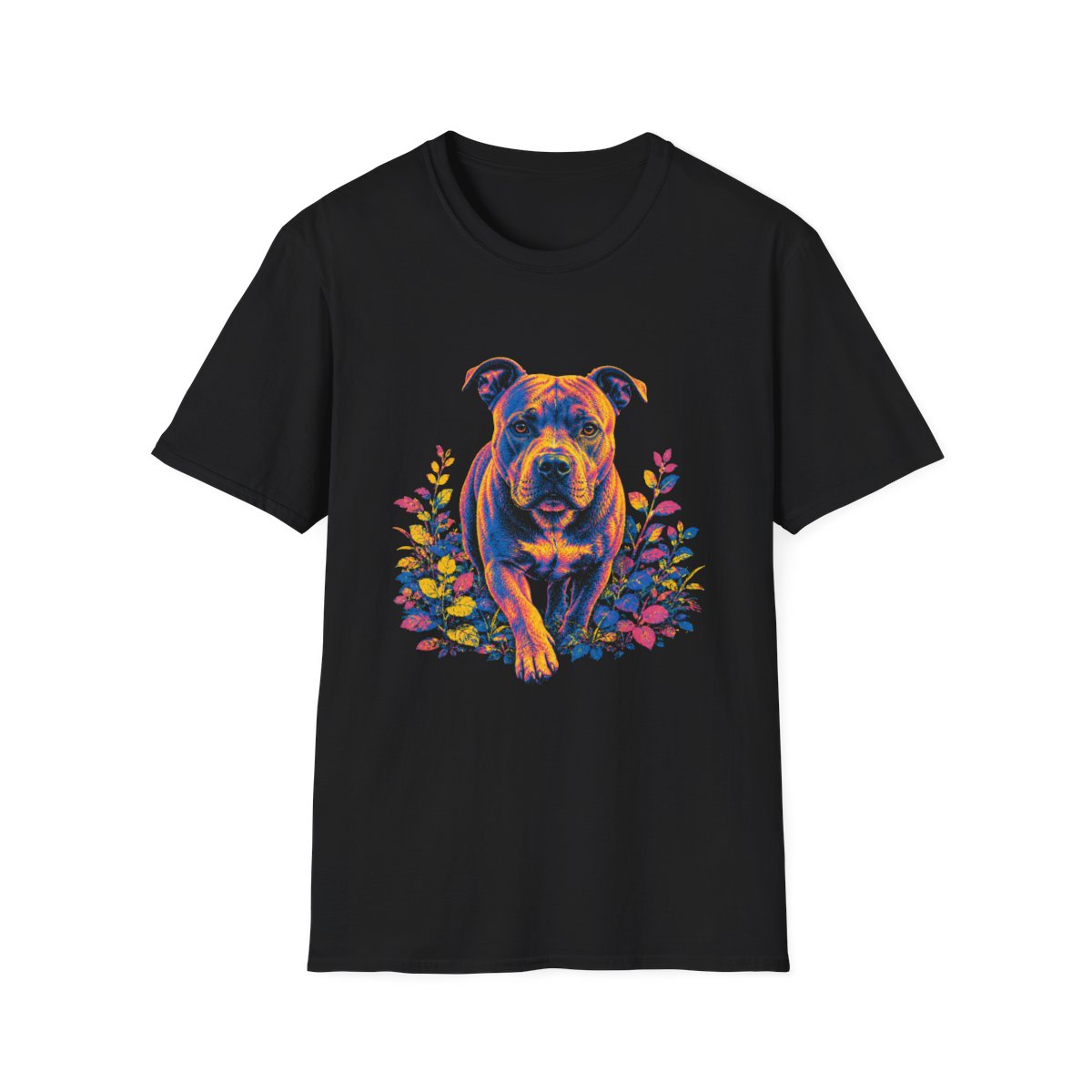 American Staffordshire Terrier Bold Spirit Tee - Black