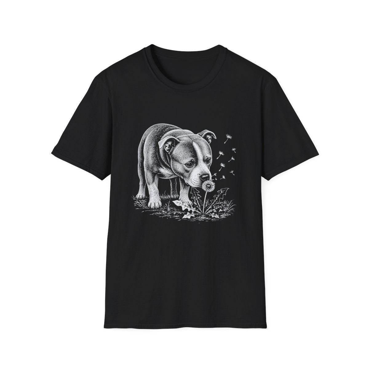 American Staffordshire Terrier Make A Wish Tee - Black