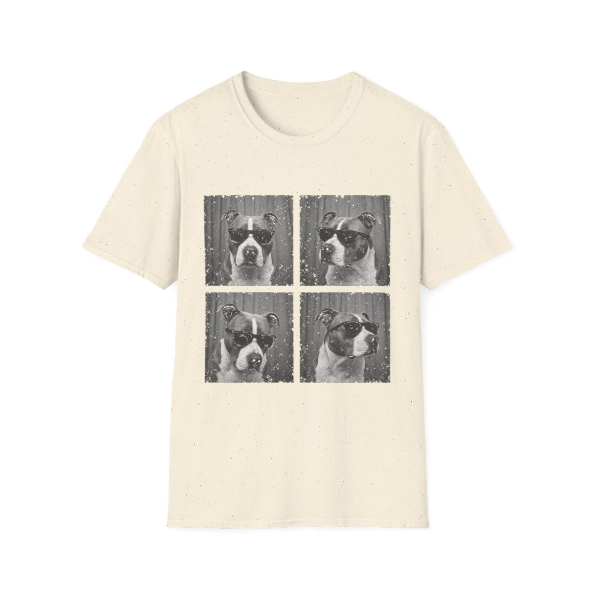 American Staffordshire Terrier Photo Booth Tee - Natural