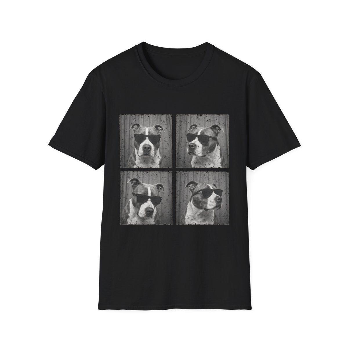 American Staffordshire Terrier Photo Booth Tee - Black