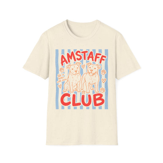 AmStaff Club Tee - Natural