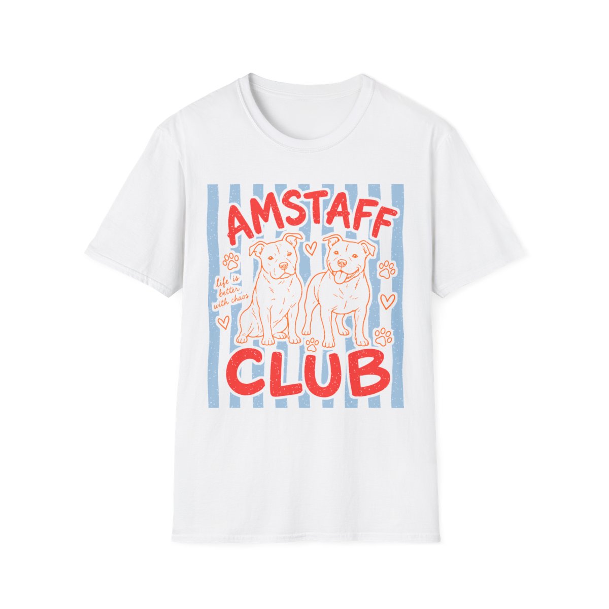AmStaff Club Tee - White