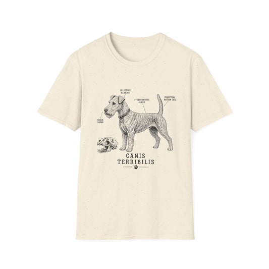 Anatomy Of A Irish Terrier Tee - Natural