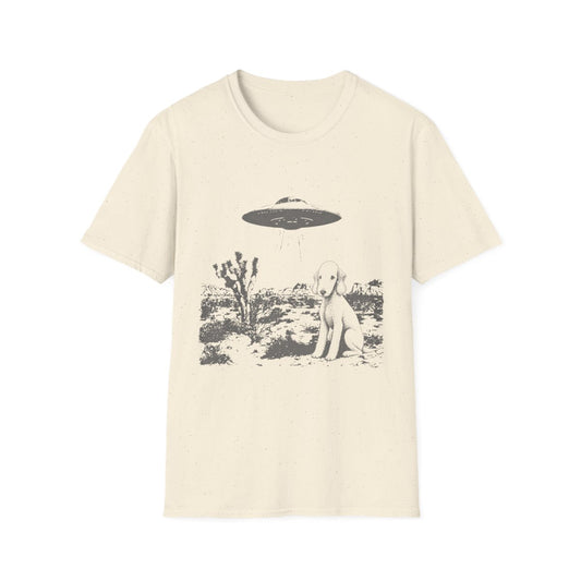 Area 51 Bedlington Terrier Tee - Natural