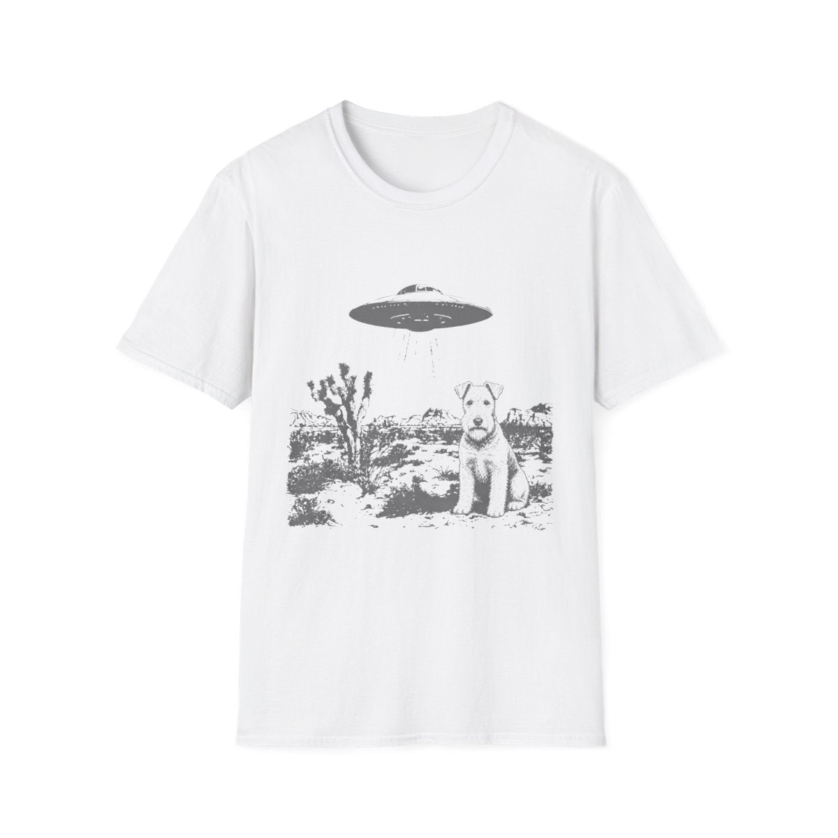 Area 51 Lakeland Terrier Tee - White