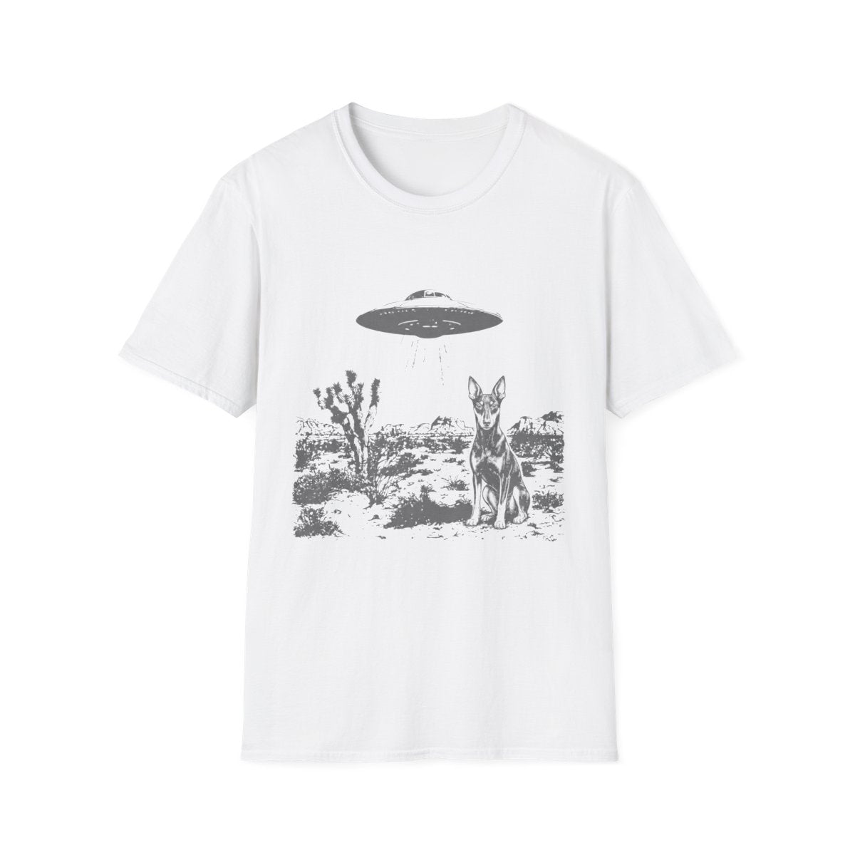 Area 51 Manchester Terrier Tee - White