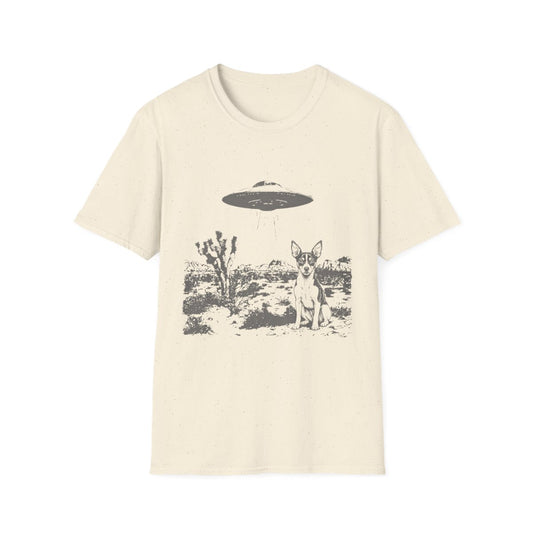 Area 51 Rat Terrier Tee - Natural