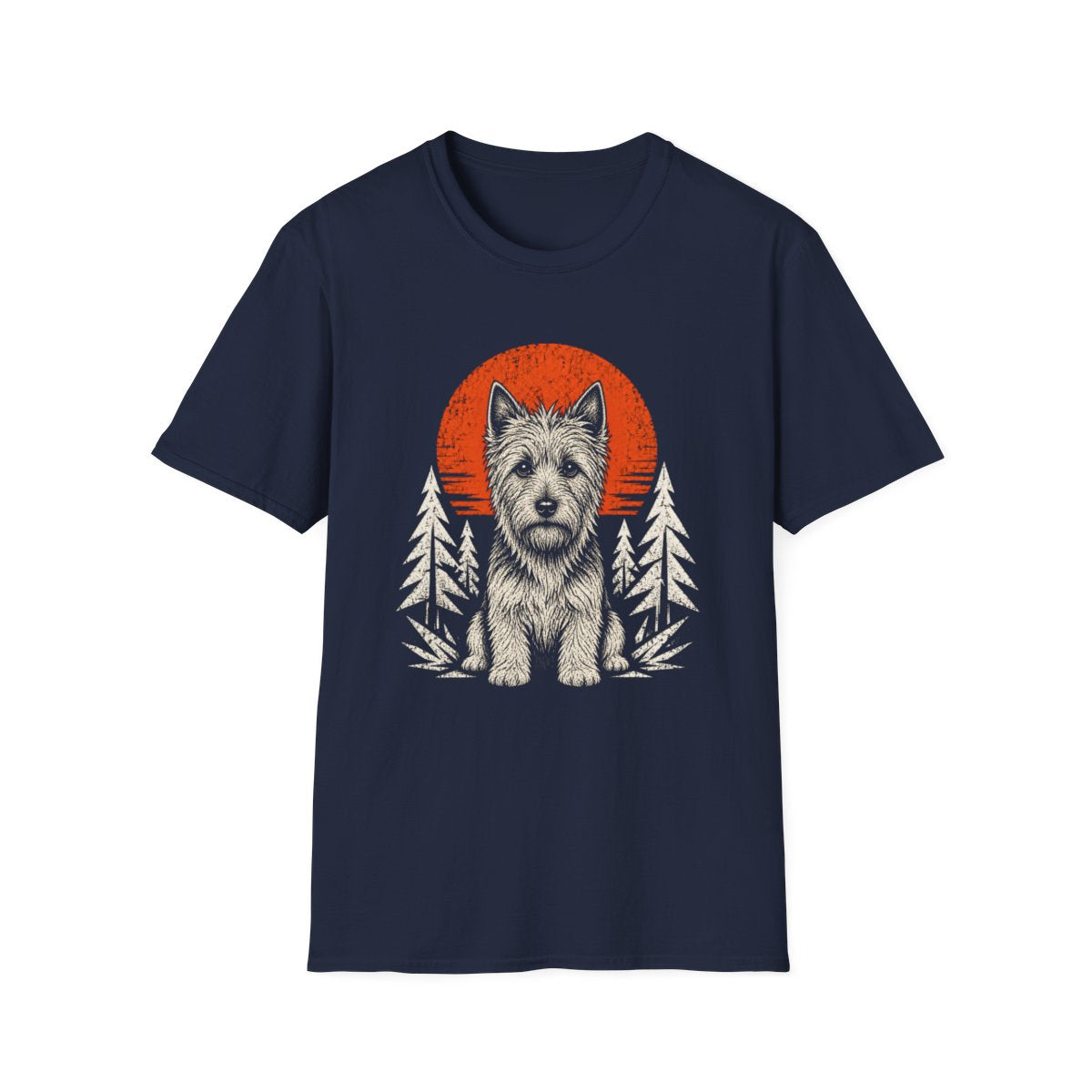 Australian Terrier Adventure Club Tee - Navy