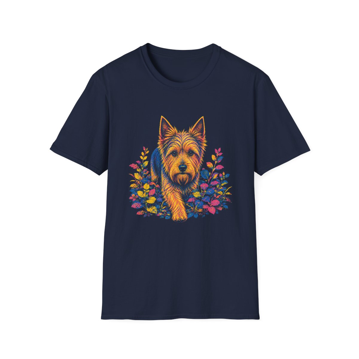 Australian Terrier Bold Spirit Tee - Navy
