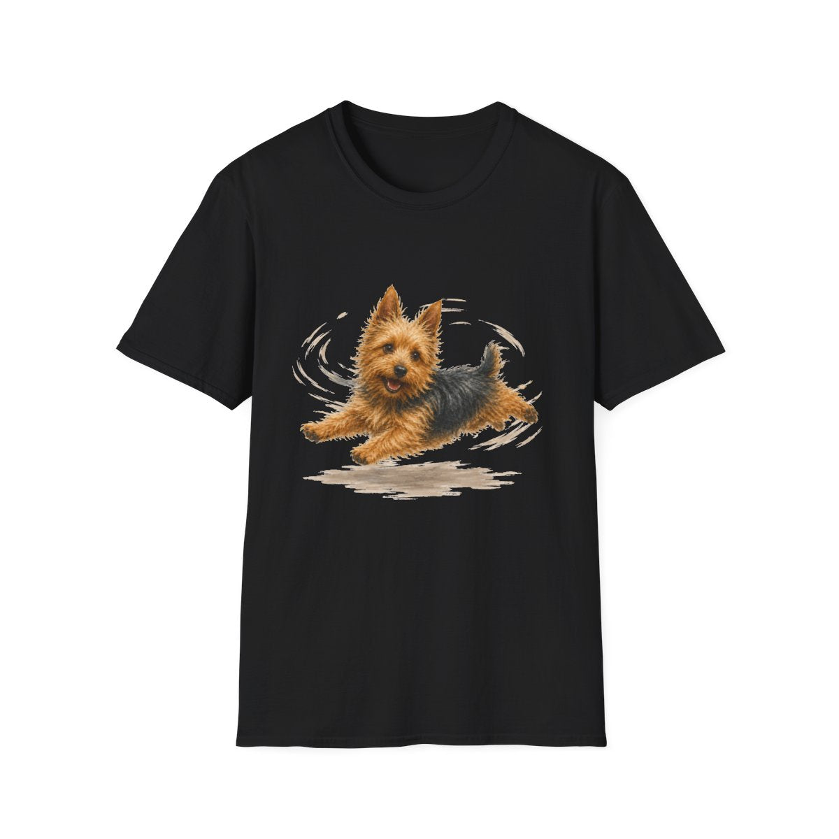 Australian Terrier Certified Zoomies Champion Tee - Black