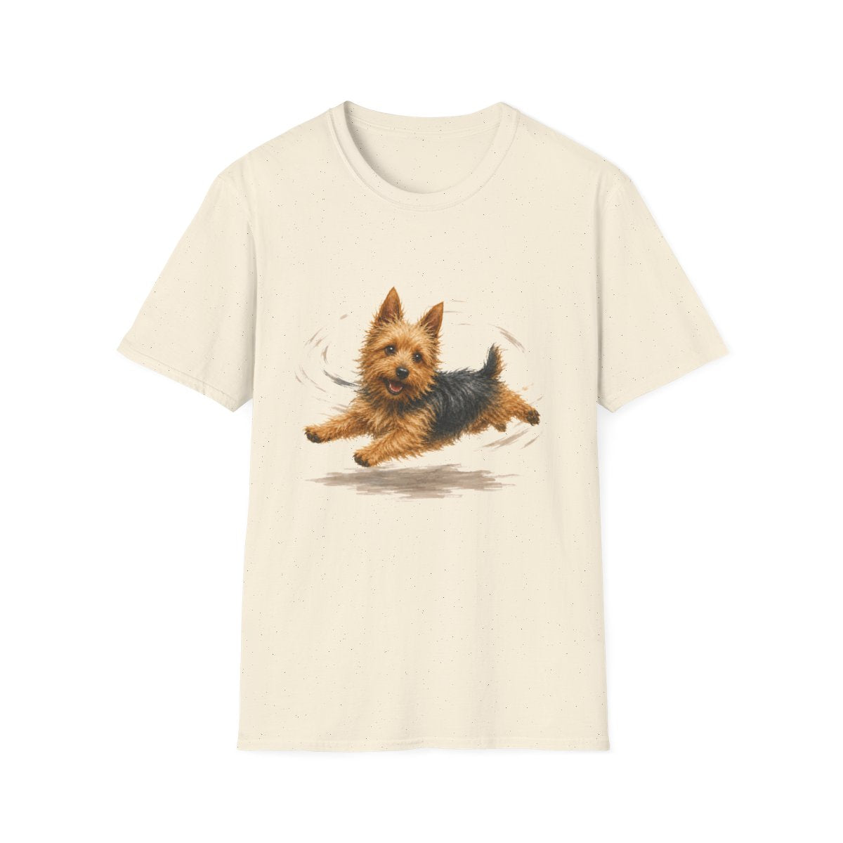 Australian Terrier Certified Zoomies Champion Tee - Natural