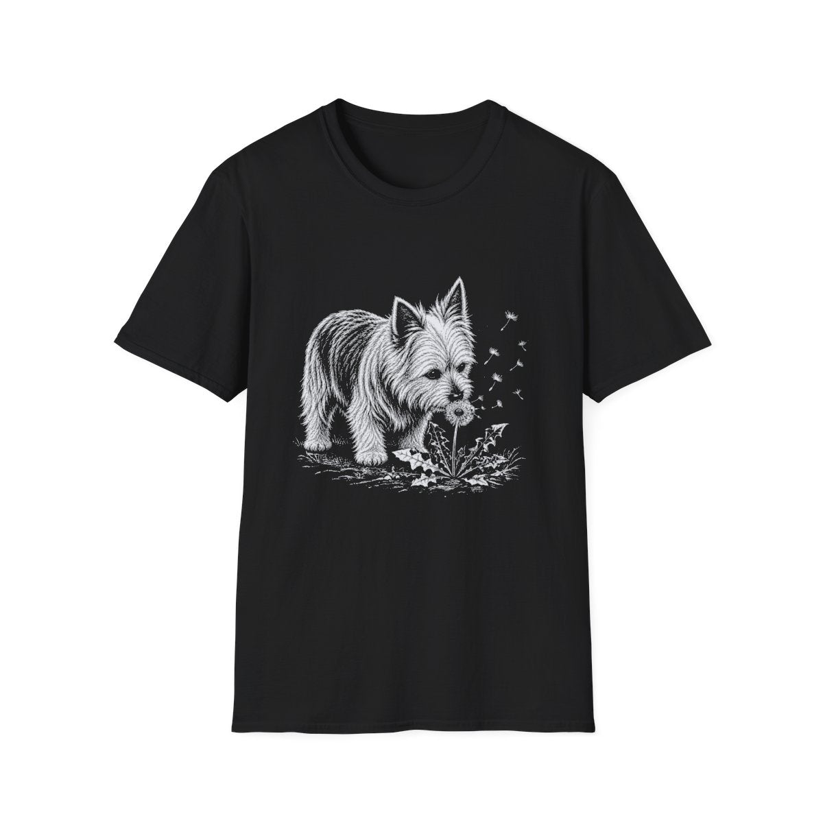 Australian Terrier Make A Wish Tee - Black