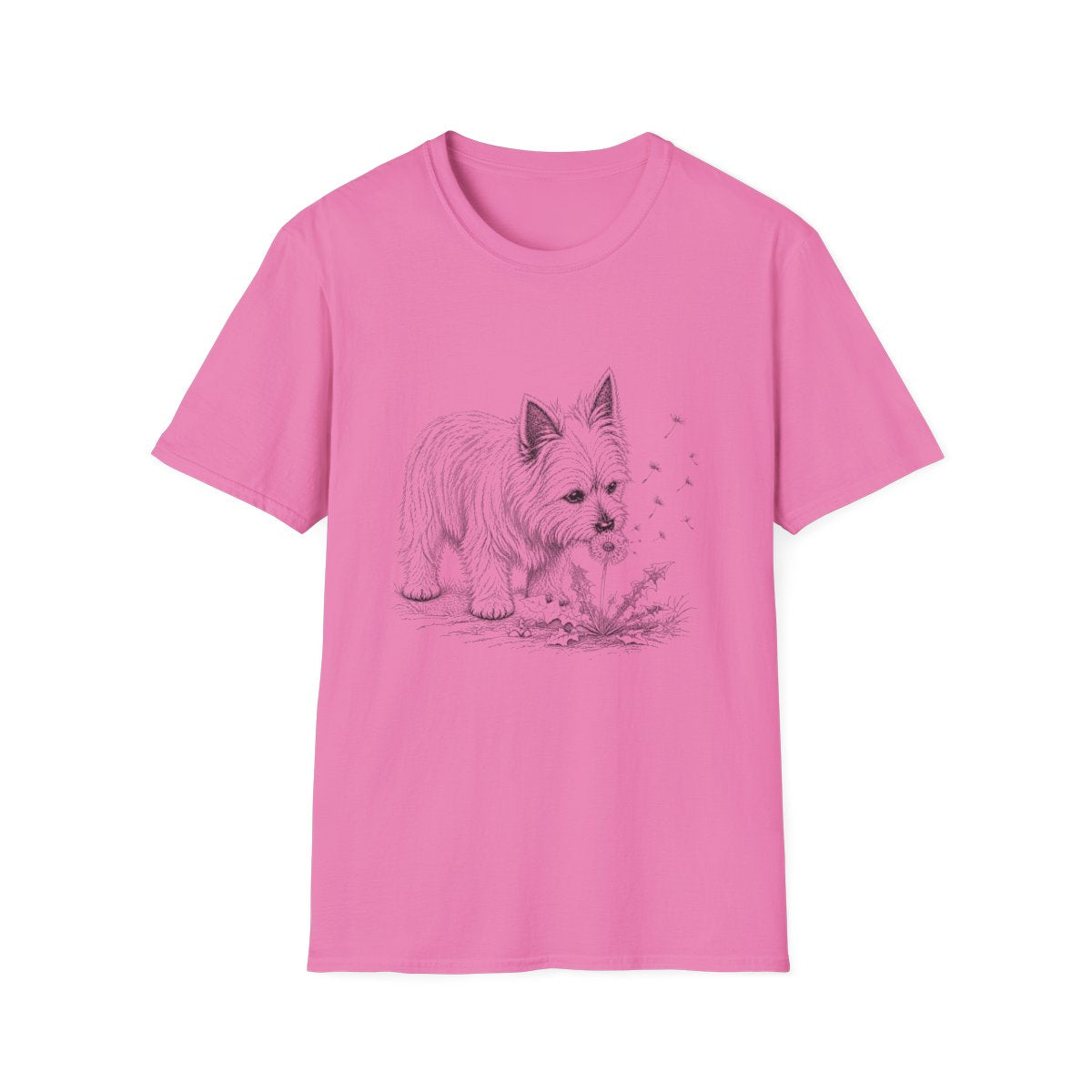 Australian Terrier Make A Wish Tee - Azalea